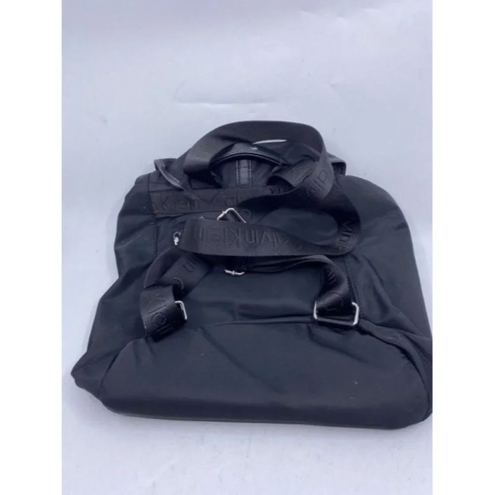 Calvin Klein Black Nylon Backpack